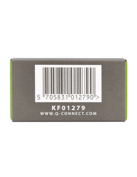 Grapas q-connect nº 22/6 24/6 cobreadas caja de 1000 unidades