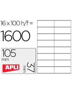 Etiqueta adhesiva apli 1274...