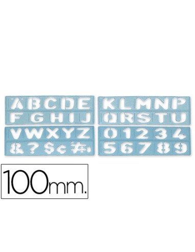 Plantilla liderpapel rotulacion 1800 letras y...