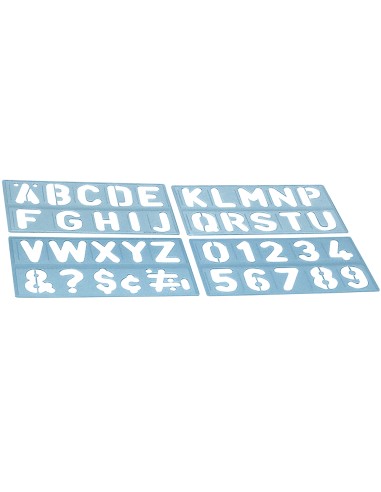 Plantilla liderpapel rotulacion 1800 letras y...