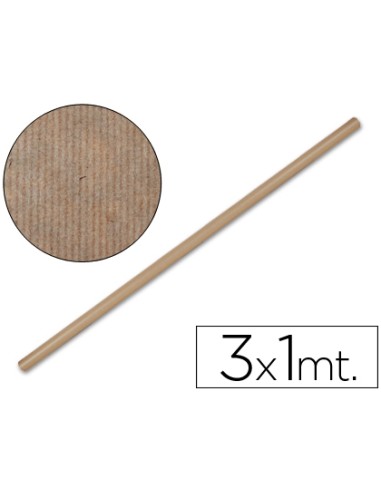 Papel kraft liderpapel marron rollo 3x1 m