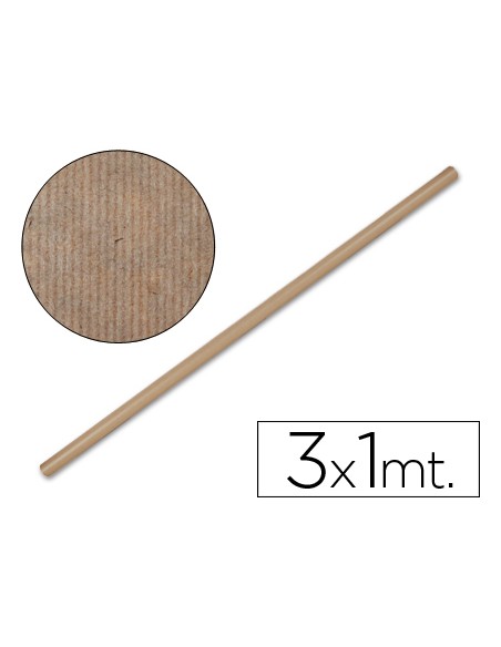 Papel kraft liderpapel marron rollo 3x1 m