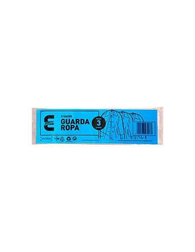 Saco guardarropa galga 100 62x140 cm rollo de 5...