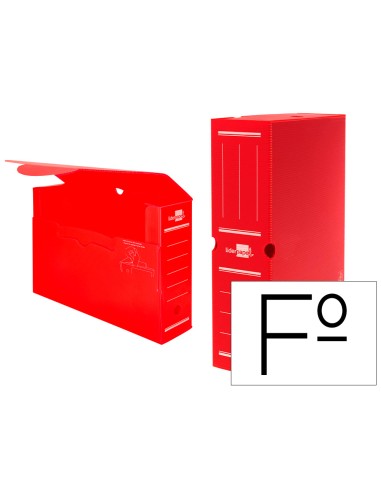 Caja archivo definitivo plastico liderpapel...