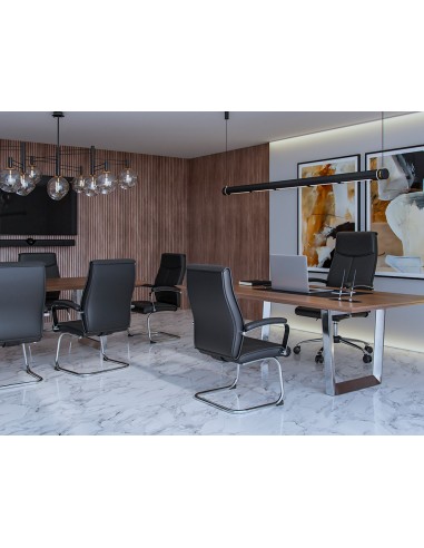 Silla q-connect escritorio mod ena simil piel...