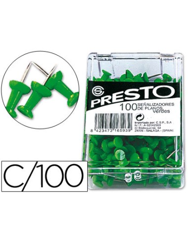 Señalizador de planos q-connect verde caja de...