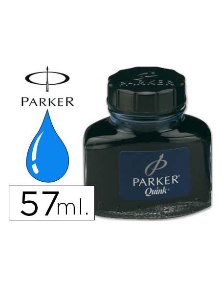 Tinta estilografica parker azul real bote 57 ml