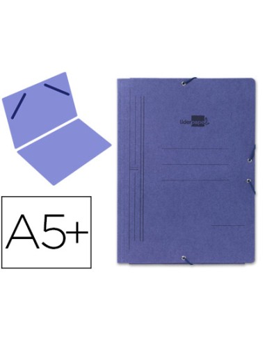 Carpeta liderpapel gomas cuarto sencilla carton...