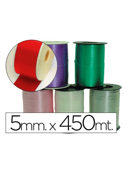 Cinta fantasia 500 m x 5 mm rojo