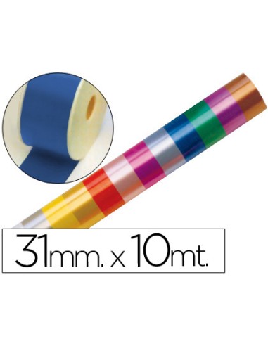 Cinta fantasia 10 m x 31 mm azul