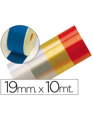 Cinta fantasia 10 m x 19 mm azul