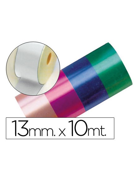 Cinta fantasia 10 m x 13 mm blanco