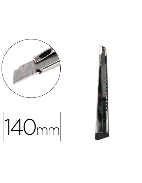 Cuter q-connect metalico estrecho con funda cuchilla 9 mm xd-46 con clip bolsa 1 unidad