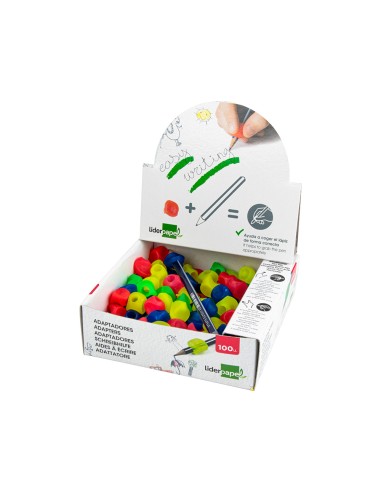 Adaptador lapiz liderpapel stetro caja de 100...