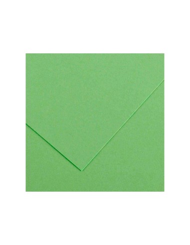 Cartulina guarro verde manzana 50x65 cm 185 gr