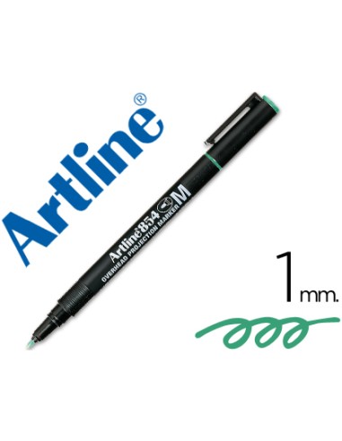 Rotulador artline retroproyeccion punta fibra...