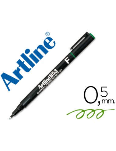 Rotulador artline retroproyeccion punta fibra...
