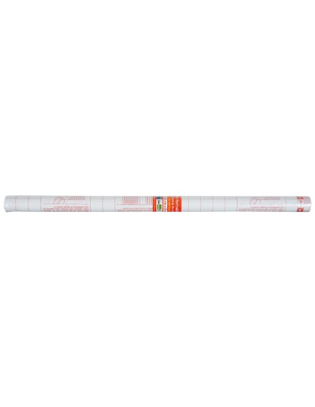 Rollo plastico adhesivo liderpapel 0.50x1.50 50 mc forralibros removible