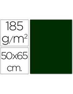 Cartulina guarro verde...