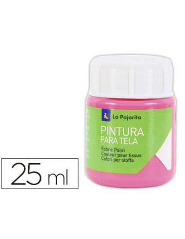 Pintura para tela la pajarita magenta 25 ml