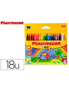 Lapices cera plastidecor...