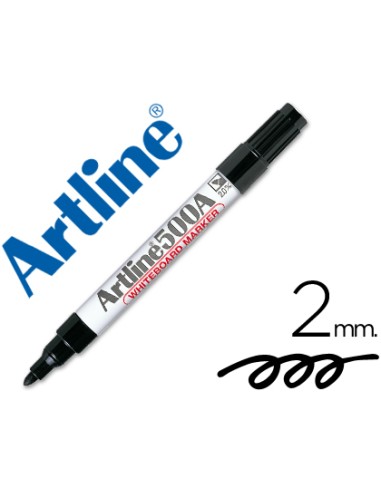 Rotulador artline pizarra ek-500 negro punta...