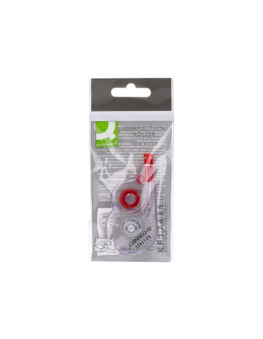 Corrector q-connect cinta blanco 5 mm x 12 m