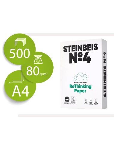 Papel fotocopiadora steinbeis n.4 100%...
