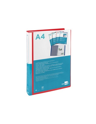Carpeta liderpapel personaliza 20 fundas...