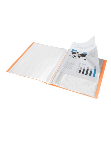 Carpeta liderpapel escaparate 20 fundas...