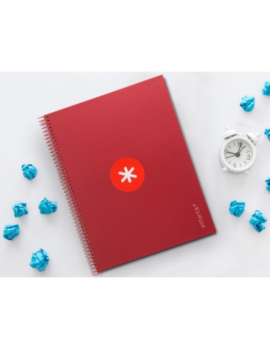 Cuaderno espiral a4 micro antartik tapa forrada...