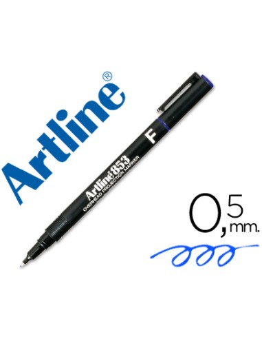 Rotulador artline retroproyeccion punta fibra...