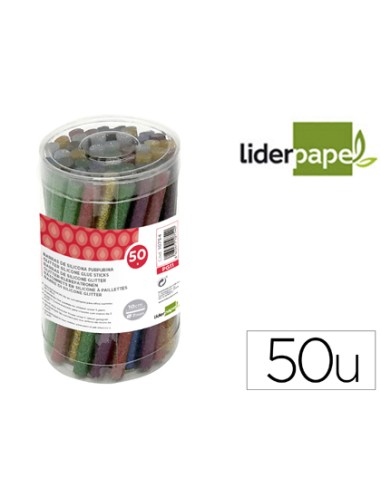 Barra termofusible purpurina liderpapel 7 mm...