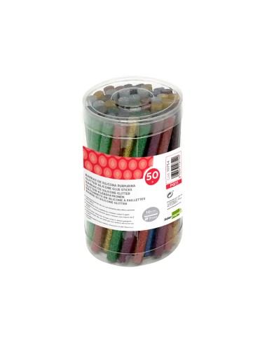 Barra termofusible purpurina liderpapel 7 mm...