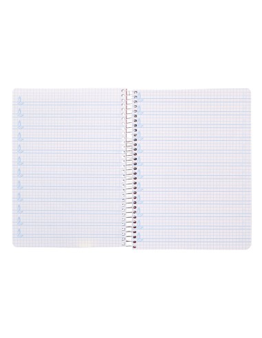 Cuaderno espiral liderpapel a5 pautaguia tapa...