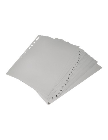 Separador numerico q-connect plastico 1-20...