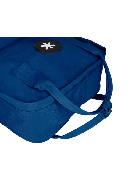 Mochila antartik 2 asas y bolsillos exteriores azul 300x115x390 mm