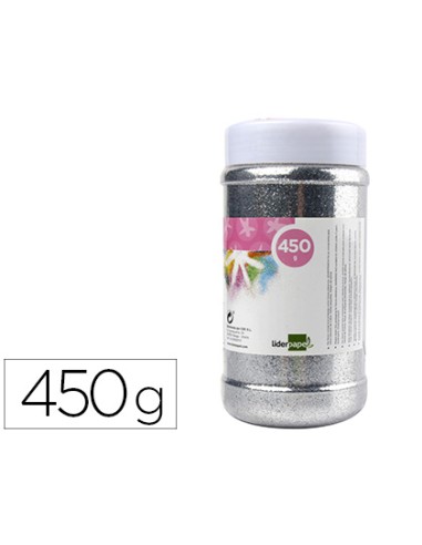 Purpurina liderpapel fantasia color plata...