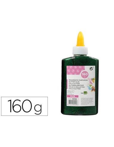 Purpurina pegamento liderpapel fantasia verde...