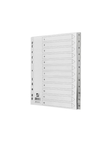 Separador numerico q-connect plastico 1-12...
