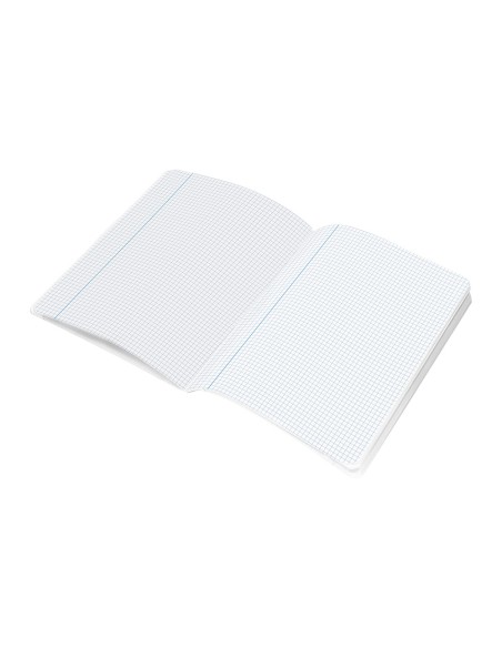 Libreta liderpapel smart a5 80 hojas 60 gr cuadro 5mm con margen colores surtidos tapa blanda