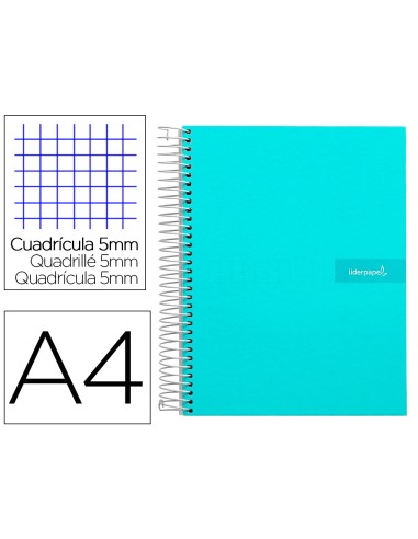 Cuaderno espiral liderpapel a4 micro crafty...