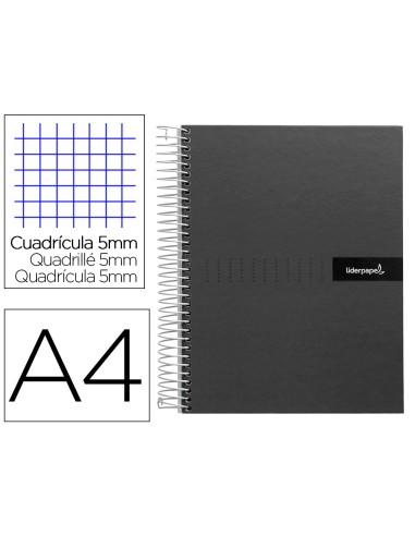 Cuaderno espiral liderpapel a4 micro crafty...