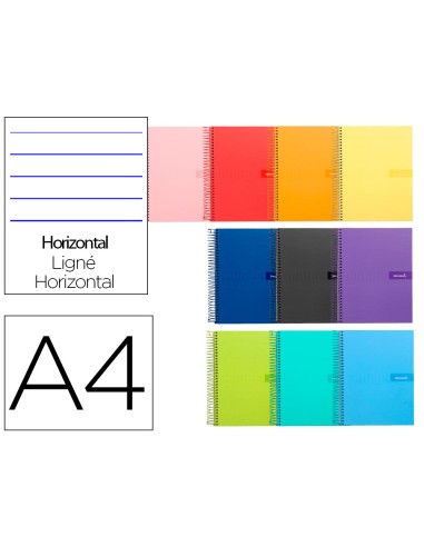 Cuaderno espiral liderpapel a4 crafty tapa...