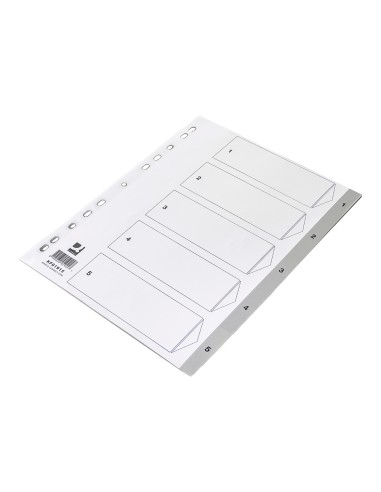 Separador numerico q-connect plastico 1-5 juego...
