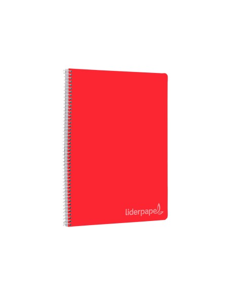 Cuaderno espiral liderpapel folio witty tapa dura 80h 75gr liso sin margen colores surtidos