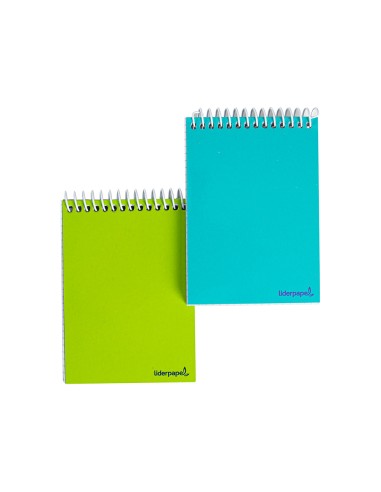 Cuaderno espiral liderpapel bolsillo octavo...