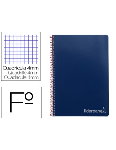 Cuaderno espiral liderpapel folio witty tapa...