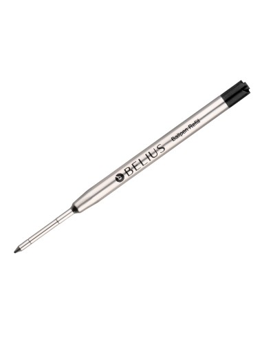 Recambio boligrafo belius negro 0,8 mm caja 3...