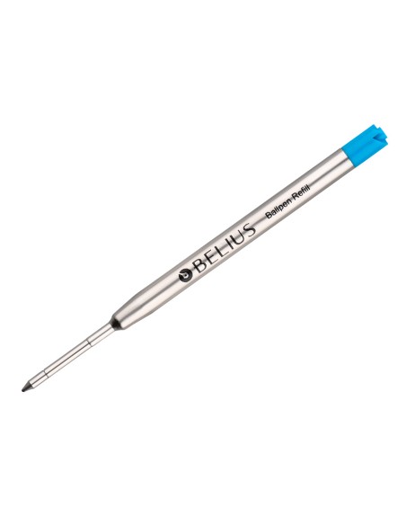 Recambio boligrafo belius azul 0,8 mm caja 3 unidades